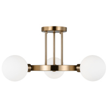 Visual Comfort & Co. Studio Collection 7761603-848 - Clybourn Three Light Semi-Flush Mount