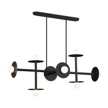  KC1008MBK - Nodes Large Linear Chandelier