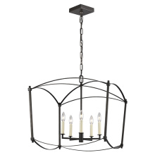 Visual Comfort & Co. Studio Collection F3325/5SMS - Thayer Wide Lantern