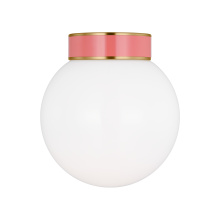 Visual Comfort & Co. Studio Collection KSF1051BBSCRL - Monroe Small Flush Mount