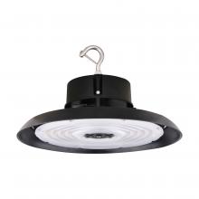  65/801 - 100W UFO LED High Bay; 14100 Lumens; 4000K; 277-480 Volt; 0-10V Dimmable; Black Finish