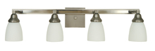  4784 SP/PN - 4-Light Satin Pewter/Polished Nickel Mercer Sconce