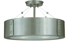  5390 RB/EB - 4-Light  Roman Bronze/Ebony Oracle Flush / Semi-Flush Mount