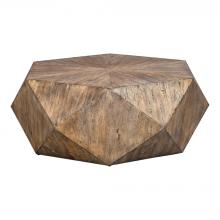  25423 - Uttermost Volker Honey Coffee Table