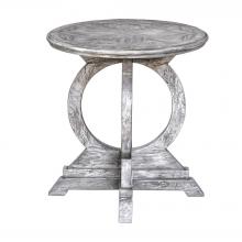  25426 - Maiva White Side Table