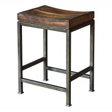  25441 - Uttermost Beck Wood Counter Stool