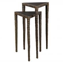  24977 - Samiria Triangular Accent Tables, S/2