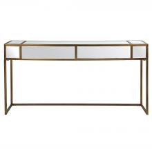  25286 - Uttermost Reflect Mirrored Console Table