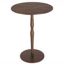  22904 - Uttermost Industria Copper Bronze Accent Table