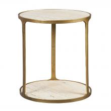  22968 - Clench Brass Side Table