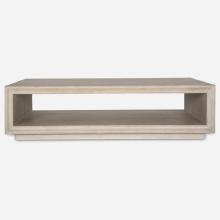  25934 - Uttermost Prism Light Oak Coffee Table