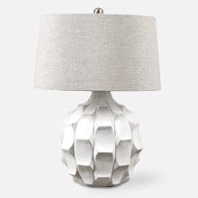  27052 - Uttermost Guerina Scalloped White Lamp