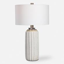  28431 - Uttermost Azariah White Crackle Table Lamp