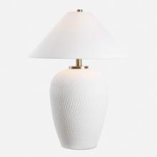  30451 - Uttermost Merriton Matt White Table Lamp