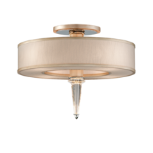  166-34-WSL/SS - Harlow Semi Flush