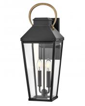  17504BK - Large Wall Mount Lantern