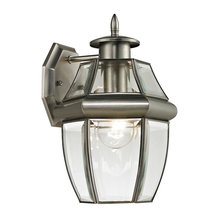  8601EW/80 - Thomas - Ashford 12'' High 1-Light Outdoor Sconce - Antique Nickel