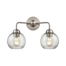  CN280212 - Thomas - Astoria 16'' Wide 2-Light Vanity Light - Brushed Nickel