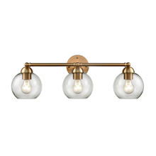  CN280315 - Thomas - Astoria 25'' Wide 3-Light Vanity Light - Satin Gold