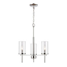  CN290323 - Thomas - Oakland 19'' Wide 3-Light Chandelier - Chrome