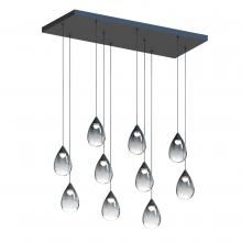  E21566-142BK - Dewdrop-Linear Pendant