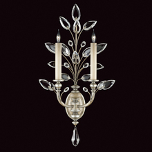  759750ST - Crystal Laurel 28"H Sconce