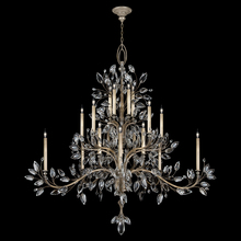  771240ST - Crystal Laurel 75"W Round Chandelier