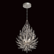  881640ST - Lily Buds 19"W Round Pendant