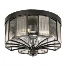  900082ST - Bristol 21.5"W Outdoor Flush Mount